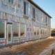 La fenestration arri�re du gym